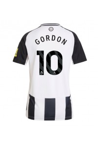 Fotbalové Dres Newcastle United Anthony Gordon #10 Dámské Domácí Oblečení 2024-25 Krátký Rukáv